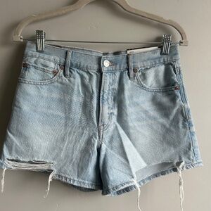 American Eagle Shorts Women 6 Strigid 28W High Rise Shorts Distressed NWT